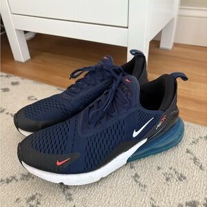 Nike Air Max 270 Men's Size 11 Shoes - Navy and Black
